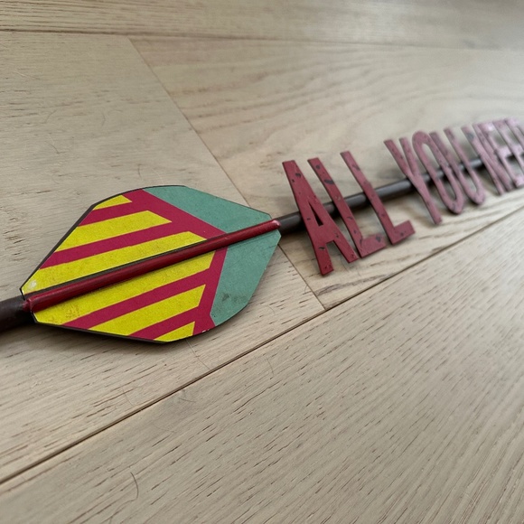 All You Need Is Love Metal Sign, Love Sign, Rustic Metal Sign, Retro Sign - Picture 3 of 7